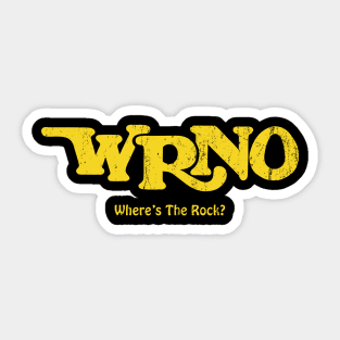 WRNO Radio Sticker